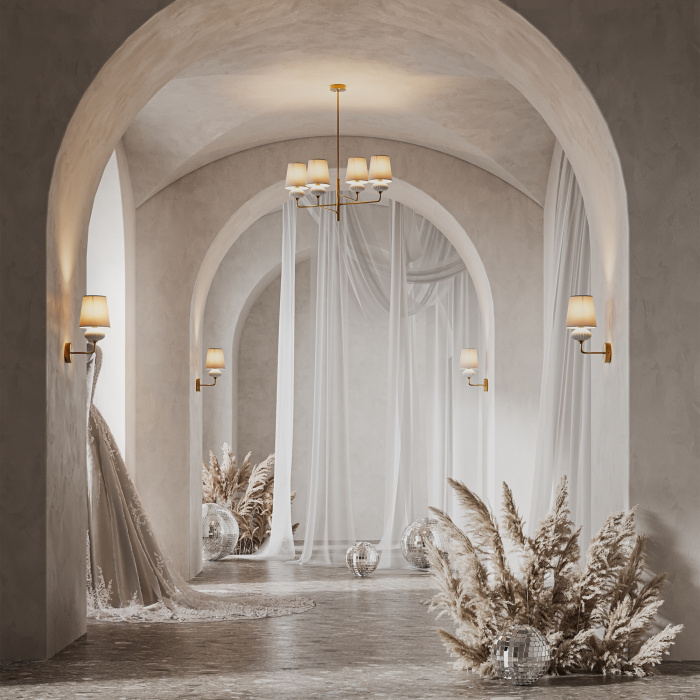 Бра Freya Ceramics FR2029WL-01BS