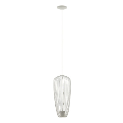 Подвесная люстра Nowodvorski Pumpkin S Silk Gray 11242