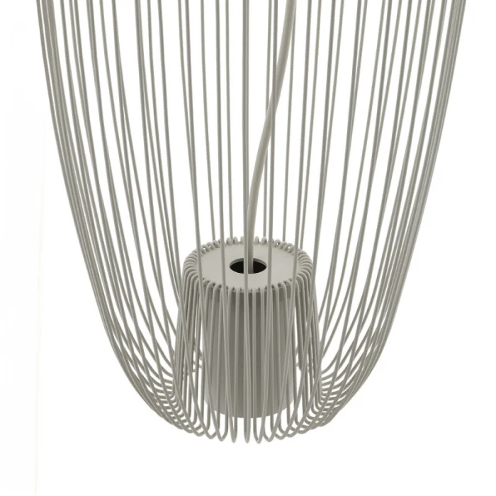 Подвесная люстра Nowodvorski Pumpkin S Silk Gray 11242