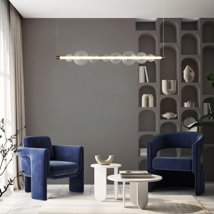 Подвесной светильник Freya Glaze FR5396PL-L11BS