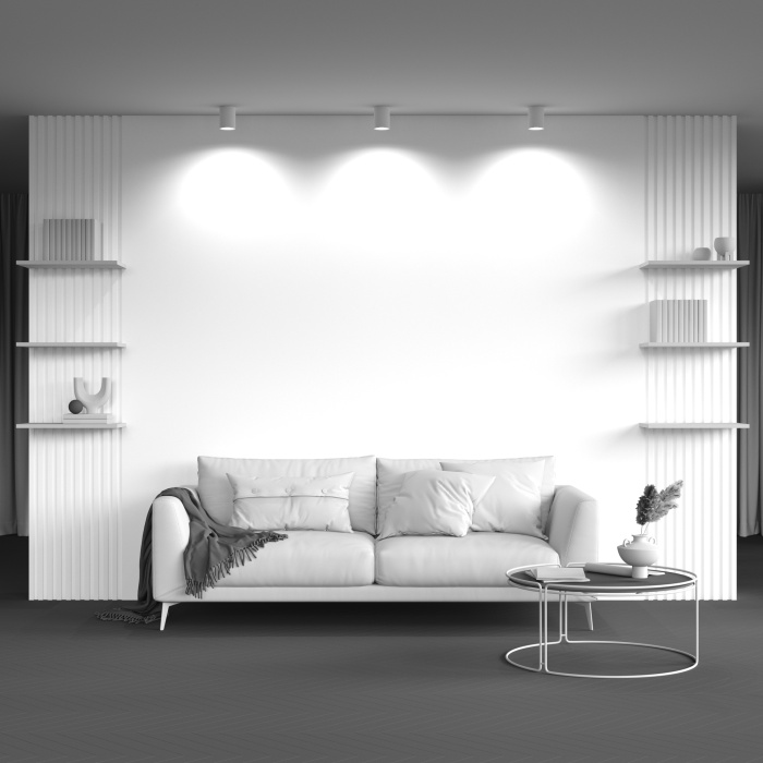 Потолочный светильник Maytoni Slim C012CL-01W