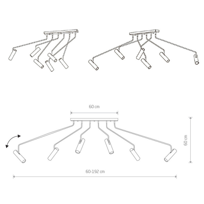 Потолочный светильник Nowodvorski Eye Super 6505