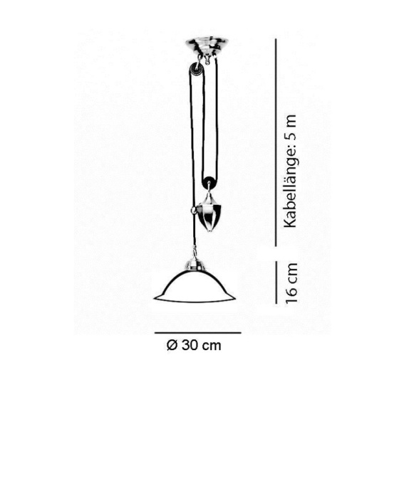 Подвесной светильник Berliner Messinglampen Ei05-38opB