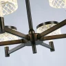 Подвесная люстра Delight Collection Diamond cut MD21020075-8A matt black