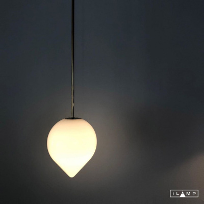 Подвесной светильник iLamp CENTO 9571P/1-D300 BRASS&amp;WHITE
