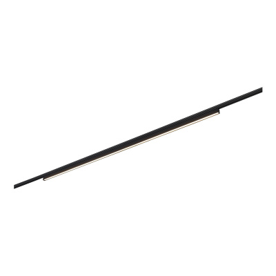 Магнитный трековый светильник Черный LED 1*21W 4000K 800Lm Ra>80 IP20 L900xW10xH18 24V ST665.446.21