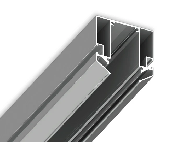 Корпус для накладного шинопровода в натяжной потолок Magnetic 220V 3000*61*61 Ambrella light GL1014