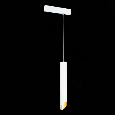 Светильник трековый Белый GU10 1*50W IP20 D60xH400 180-240V Без ламп ST508.513.01