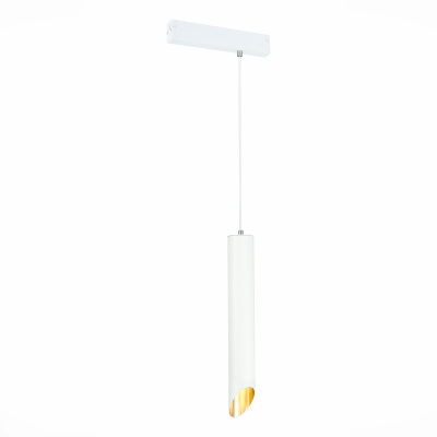 Светильник трековый Белый GU10 1*50W IP20 D60xH400 180-240V Без ламп ST508.513.01