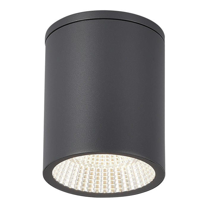 Светильник уличный потолочный ST-LuceСерый/белый LED 1*12W 3000K/4000K/6500K SL9514.712.01