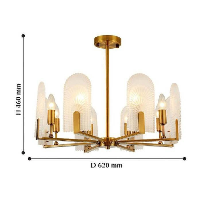 Подвесная люстра Favourite Scutum 2270-8P