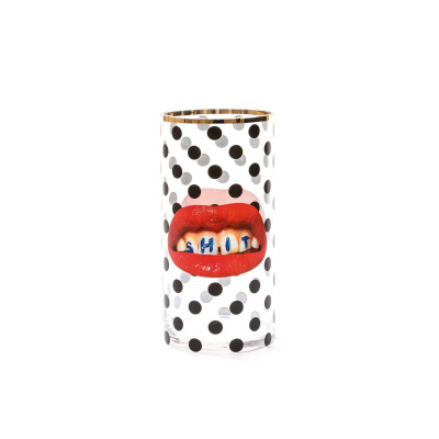 Ваза Seletti Toiletpaper Glass Vase 14170