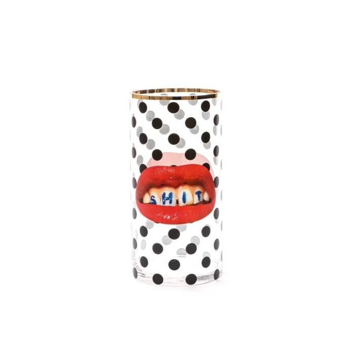 Ваза Seletti Toiletpaper Glass Vase 14170