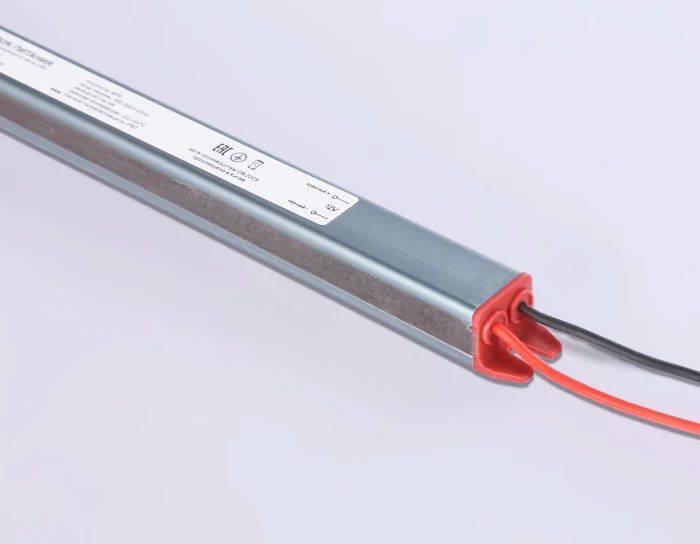 Блок питания ультратонкий для светодиодной ленты 12V 48W 4A IP67 185-260V 292*18*14.8 GS9806 Ambrella light GS9806