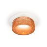 Комплект встраиваемого светильника с композитным хрусталем Ambrella light XC6512044
