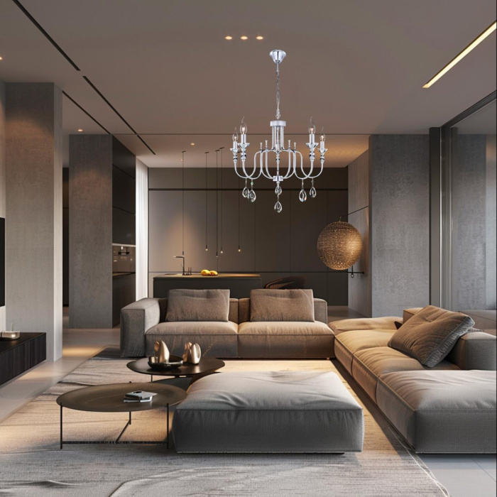 Люстра подвесная Citilux Рига CL437151