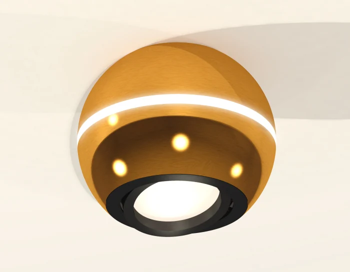 Комплект накладного поворотного светильника с дополнительной подсветкой Ambrella light XS1105010