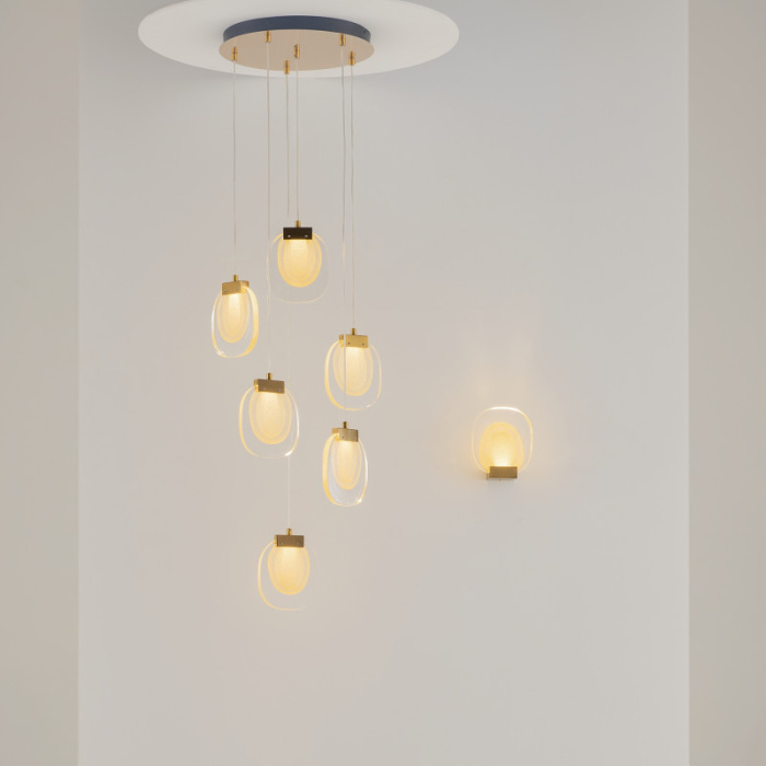 Каскадная люстра Maytoni MOD367PL-L18BBSK