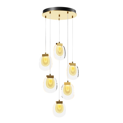 Подвесная люстра Maytoni Biology MOD367PL-L18BBSK