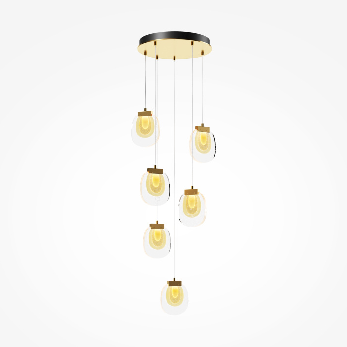 Подвесная люстра Maytoni Biology MOD367PL-L18BBSK