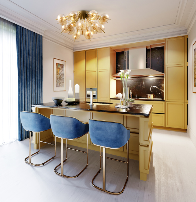 Накладная люстра Maytoni Bolla MOD133CL-04BS