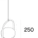 Подвесной светильник Leds C4 COCO Single