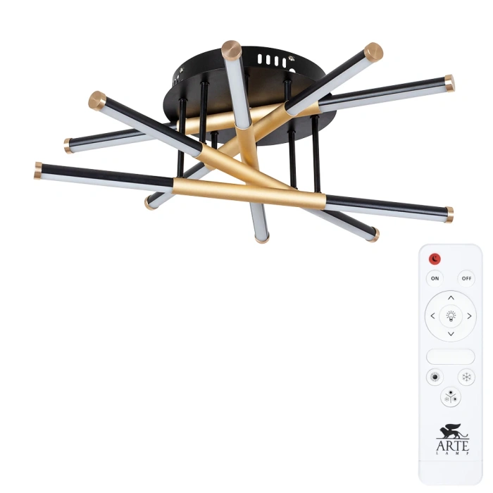 Потолочная люстра Arte Lamp FERNANDO A2199PL-5BK