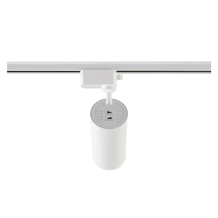 Трековый светильник однофазный Crystal Lux CLT 0.31 021 WH 3CCT ZOOM