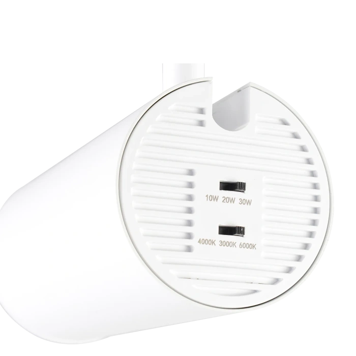Трековый светильник однофазный Crystal Lux CLT 0.31 021 WH 3CCT ZOOM
