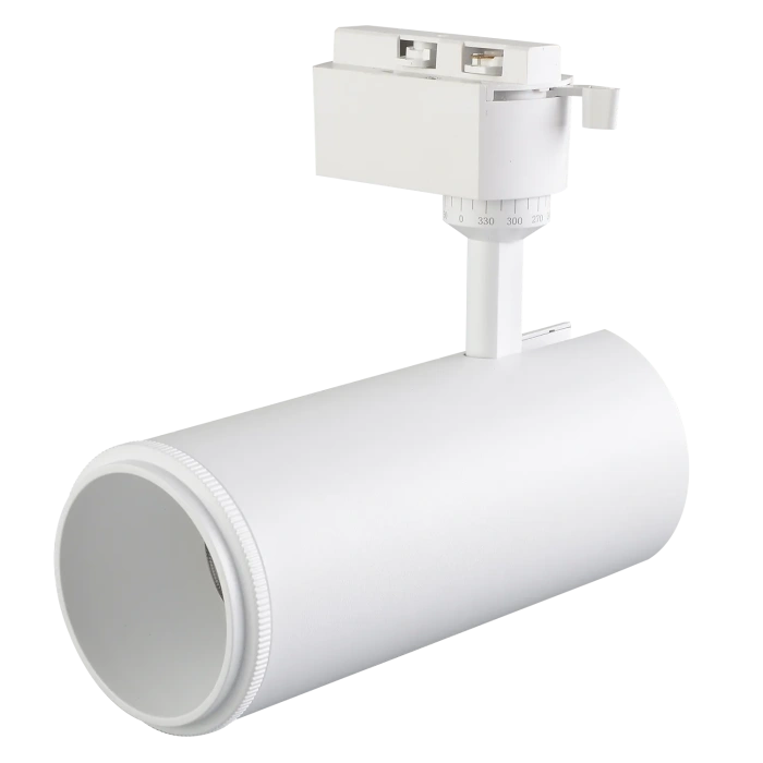 Трековый светильник однофазный Crystal Lux CLT 0.31 021 WH 3CCT ZOOM