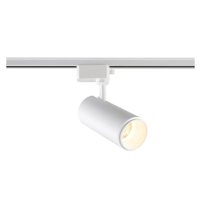 Трековый светильник однофазный Crystal Lux CLT 0.31 021 WH 3CCT ZOOM