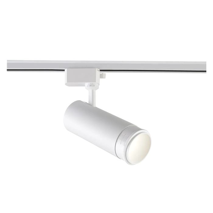 Трековый светильник однофазный Crystal Lux CLT 0.31 021 WH 3CCT ZOOM