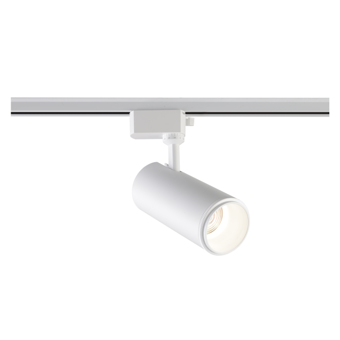 Трековый светильник однофазный Crystal Lux CLT 0.31 021 WH 3CCT ZOOM