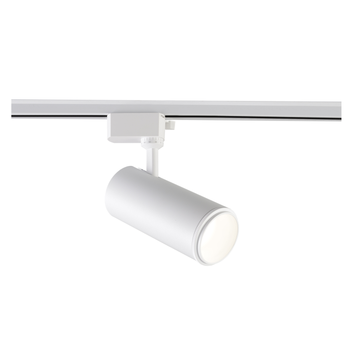 Трековый светильник однофазный Crystal Lux CLT 0.31 021 WH 3CCT ZOOM