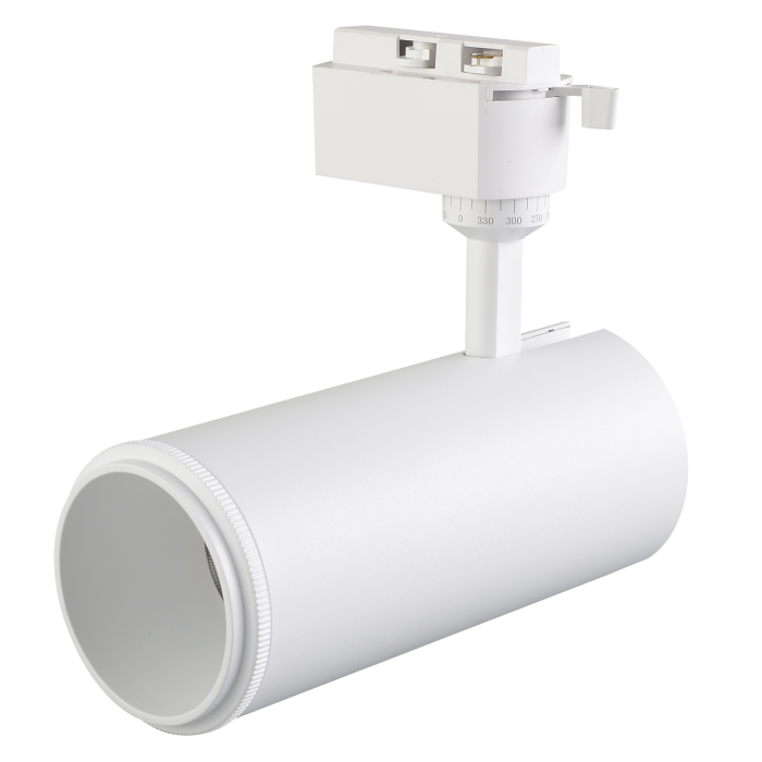 Трековый светильник однофазный Crystal Lux CLT 0.31 021 WH 3CCT ZOOM