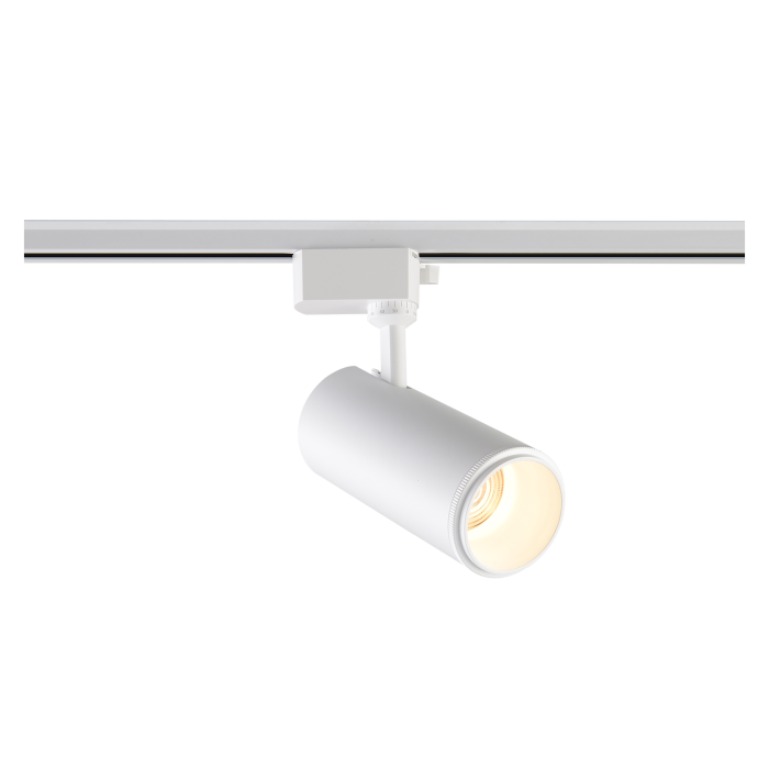 Трековый светильник однофазный Crystal Lux CLT 0.31 021 WH 3CCT ZOOM