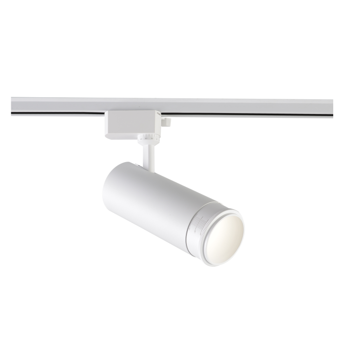 Трековый светильник однофазный Crystal Lux CLT 0.31 021 WH 3CCT ZOOM