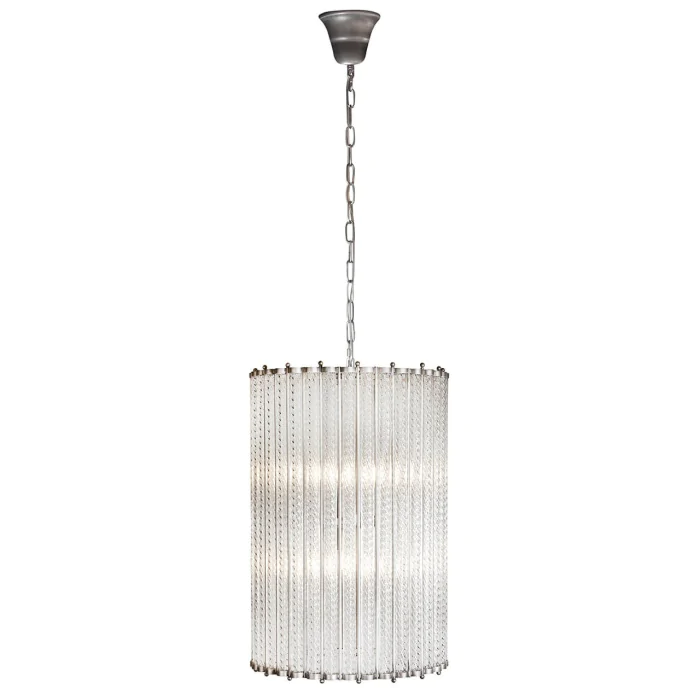 Подвесная люстра iLamp Manhattan MD0266-6 SILVER BRUSH