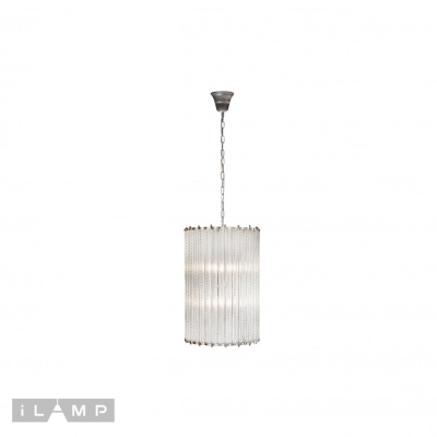 Подвесная люстра iLamp Manhattan MD0266-6 SILVER BRUSH