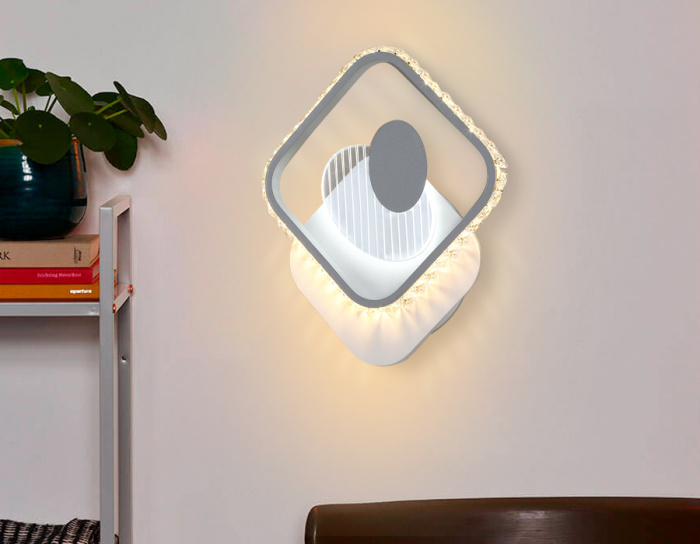 Настенный светодиодный светильник с выключателем Ambrella light FA266