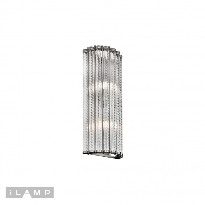 Настенный светильник iLamp Manhattan MB0266-2 SILVER BRUSH