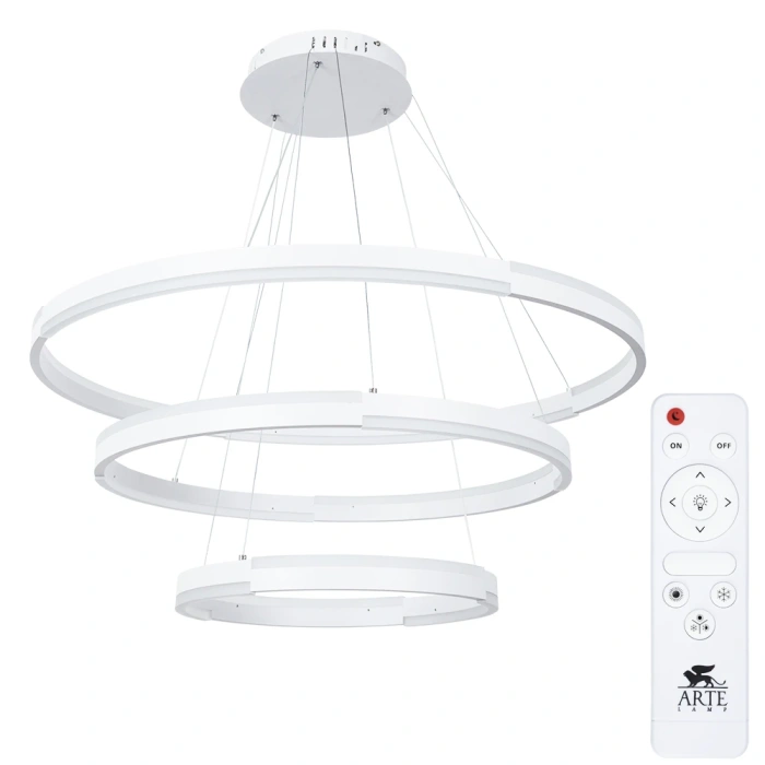 Подвесной светодиодный светильник Arte Lamp Alfie A2180SP-60WH