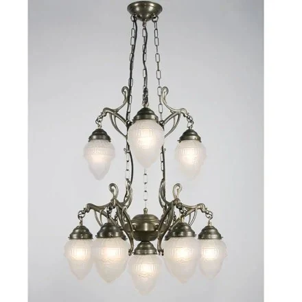 Подвесная люстра Berliner Messinglampen D232-113gsB