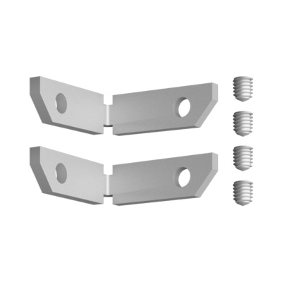 Соединитель L-образный угловой вертикальный для арт.135319-135328 (2 шт. в комплекте) Novotech Flum 135329