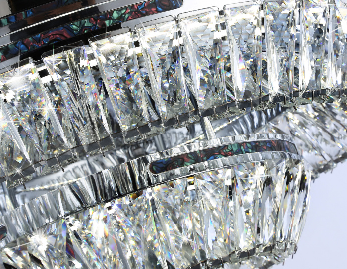 Потолочная светодиодная люстра с хрусталем Ambrella light TR5029