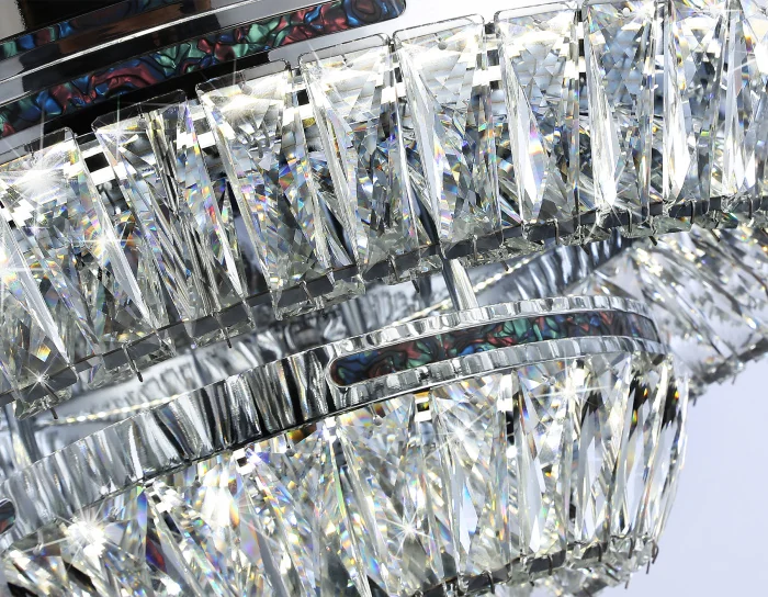 Потолочная светодиодная люстра с хрусталем Ambrella light TR5029