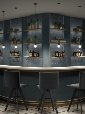 Подвесной светильник для ванной комнаты Leds C4 MIST