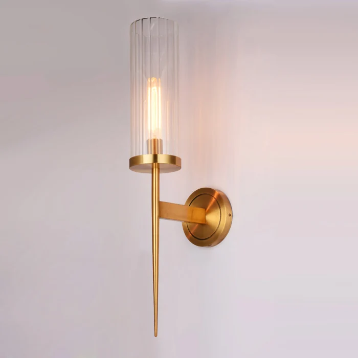 Бра Cloyd ENEY W1 / выс. 75 см - латунь темная (арт.20108)