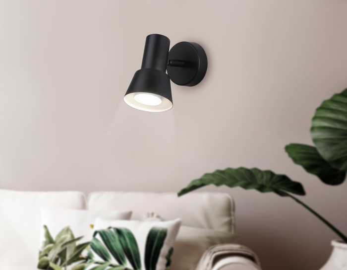 Накладной поворотный спот со сменной лампой GU10 Ambrella light TA13112