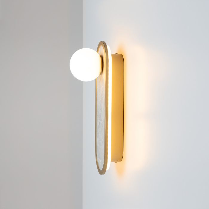 Настенный светильник Maytoni Perlamour MOD473WL-L20BSK